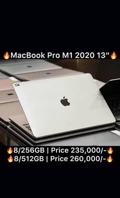 Macbook Pro M1 2020 512GB 16GB 256GB 8GB 13 Inch Display 2021 2022