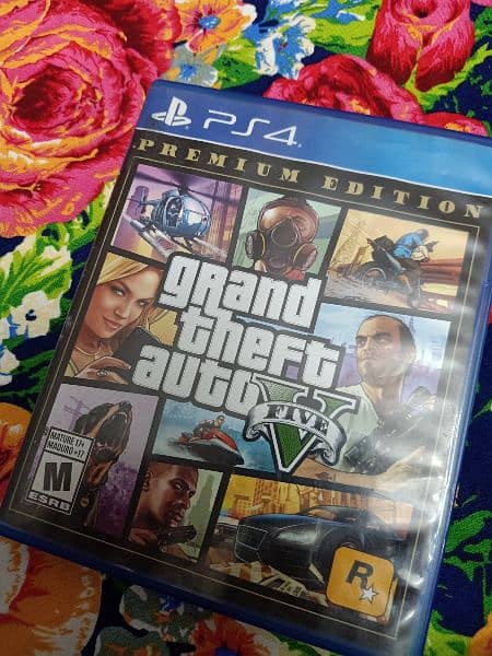 GTA 5 premium edition and Gran trismo sport rare and fifa 16 2