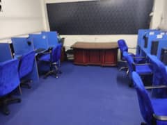 12 seats Blue call center  SMCHS BL-A Shahrah Faisal