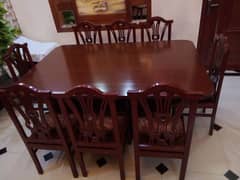 dining table | dining table with dining chairs | 8 seater ding table