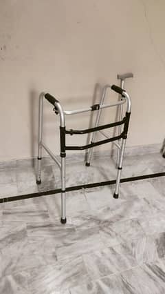 imported Aluminum walker and stick for patient