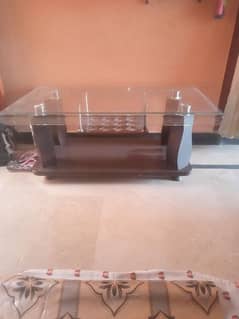 glas center table