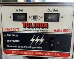 Voltron Heavy duty stabilizer 5000watts