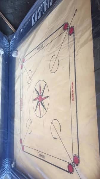 FULL SIZE CARROM BOARD WITH STAND 1