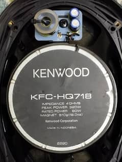 Kenwood KFC-HQ718 Speakers (Made in Indonesia)