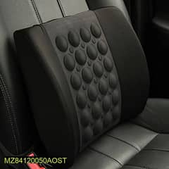 car seat black support electric massage cushion