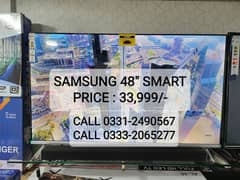 MEGA OFFER BUY 48 INCHES SMART SLIM LED TV HD FHD 4K HDR MODELS