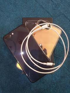 Iphone 7 plus PTA approved with box 32gb 100% health