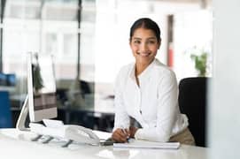Female Receptionist Required For Consultancy Office