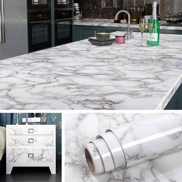 Door Stopper foam Hom WallPaper Kitchen marble Aluminium Foil Aluminum 16