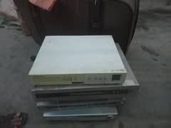 DVD player Amplifier video recorder disk