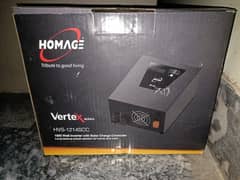 Brand new in warranty Homage 1000W inverter with solar charging