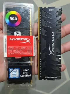 HyperX predator RGB DDR4 16GB rams
