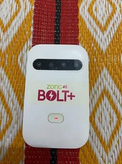 zong bolt+ 4g device used like new 10/10