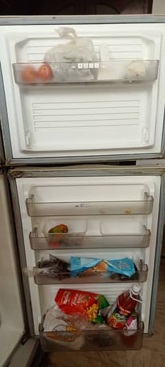 Dawlance refrigerator gray color in a good condition