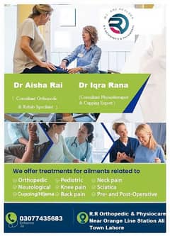 Orthopedic ,Physiotherapy and Hijama @ Lowest Price  in Town