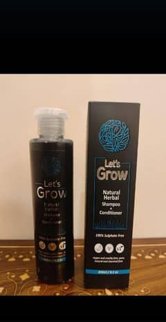 100% organic without any sulphate long & shiny hair