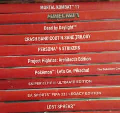 Nintendo Switch Games in mint condition