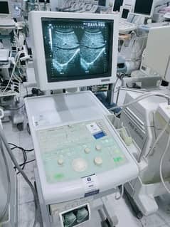 Ultrasound Machine Japani Shumadzu available with convex and linear pr
