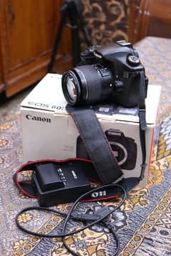 Canon 60d with 18/55mm professional dslr.