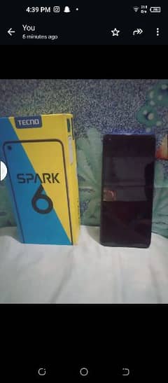 I'm selling  My smart phone Tecno spark6 4/64