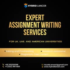 Expert Assignment Writing Services for UK, UAE,and American University