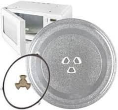 microwave plate with ring