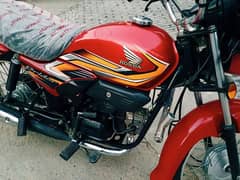 Honda Pridor100cc  2022 All Punjab Number Lush Condition