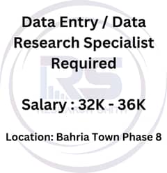 Data Entry / Data Research Specialist