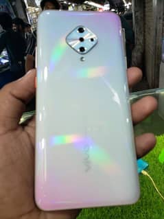 vivo s1 pro 8+128 indisplay fingerprint with fast charger and box
