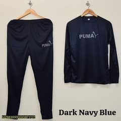 2 pcs Men's Dri fit plain track suit.