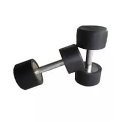 Bench press, Dumbels, and gym plates