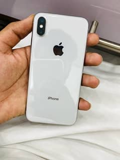 iphone X pta with box 64 faceid truetone all ok only battery cahng