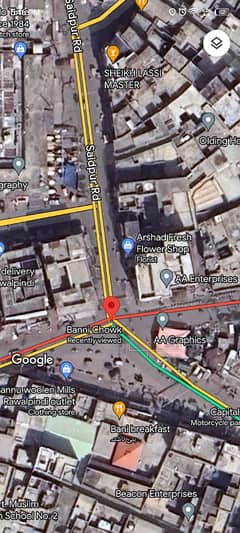 Commercial Plot For Sale in Banni Chowk