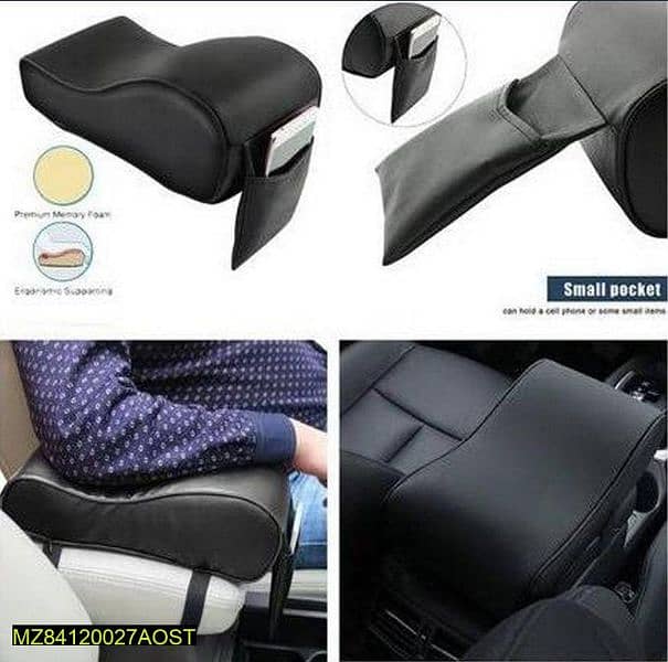 car seat arm rest with mobile pocket 1