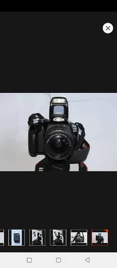 Canon4000d dslr with18- 55m lens