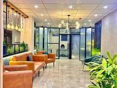 3500 SQ FT Architect Designed Fully Furnished Office On Ideal Location Available For Rent at Main Boulevard Gulberg