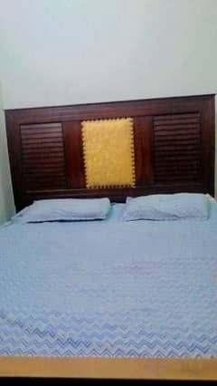 Double Bed For Sale just 7 months used