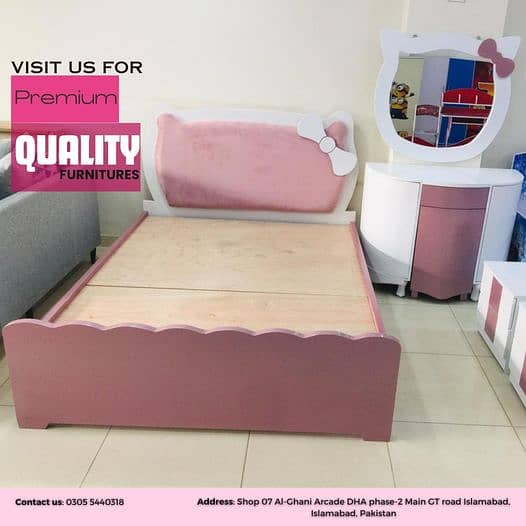 Bunker Bed , Car bed , Dining Table , Study Table , Baby cot , Almera 4