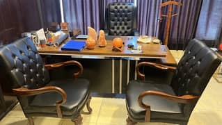 office Executive Table and Executive chair new buyed