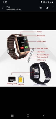 TRBE New Sim Smart Watch