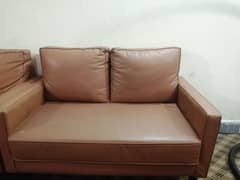 pure leather sofa set