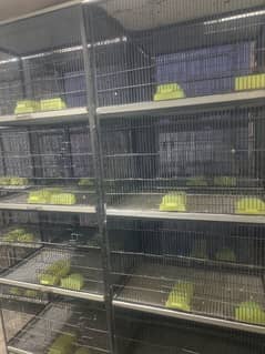 Five cages for sale