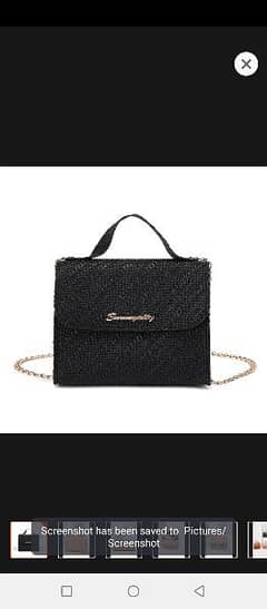 Embossing chain square bag