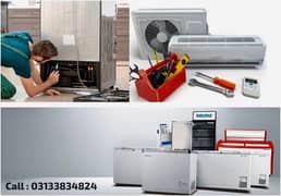 "AC Installation & Fridge Repairing Services at Affordable Prices!"