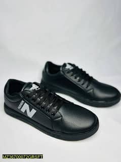 Black leather Sneakers