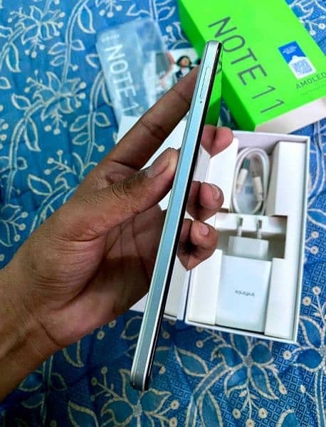 infinix Note 11, complete Box, original charger, 10/10 new condition 1