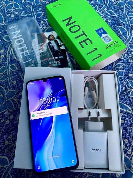 infinix Note 11, complete Box, original charger, 10/10 new condition 6