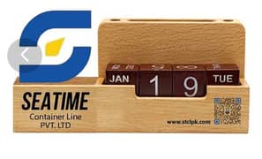 Wood calender life time runing give away