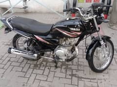 Yamaha ybz 125 2018 model Rawalpindi number lush condition